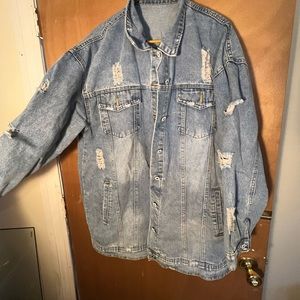 Ripped Jean jacket